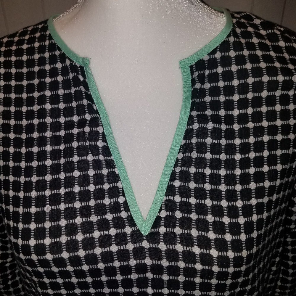 J. Crew Black and White tunic/cover up